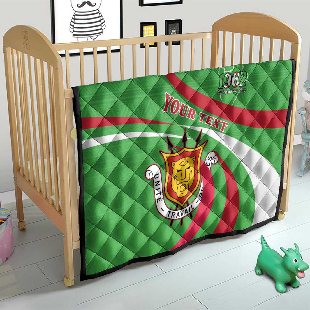 Personalized Burundi Quilt 63rd Anniversary of Independence