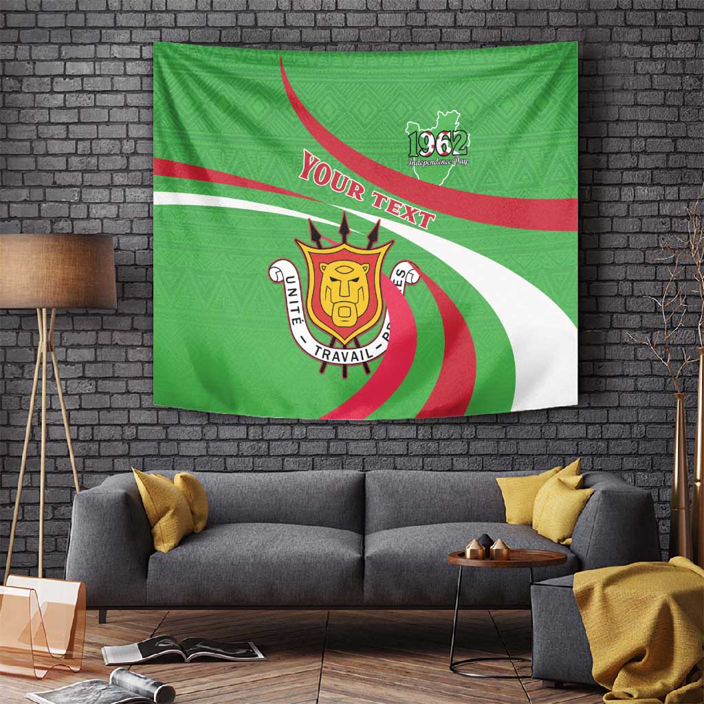 Personalized Burundi Tapestry 63rd Anniversary of Independence