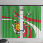 Personalized Burundi Window Curtain 63rd Anniversary of Independence