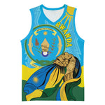 Personalized Happy Rwanda Independence Day Basketball Jersey Coat Of Arms With Map LT15