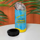 Personalized Happy Rwanda Independence Day 4 in 1 Can Cooler Tumbler Coat Of Arms With Map