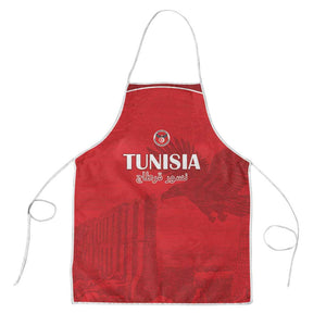 Tunisia Football Apron Red Eagles of Carthage