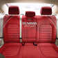 Tunisia Football Back Car Seat Cover Eagles of Carthage Go Champion - Red Color - African Pride