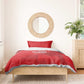 Tunisia Football Bedding Set Eagles of Carthage Go Champion - Red Color - African Pride