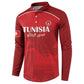 Custom Tunisia Football Button Sweatshirt Red Eagles of Carthage