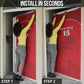 Custom Tunisia Football Door Cover Red Eagles of Carthage