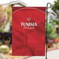 Tunisia Football Garden Flag Eagles of Carthage Go Champion - Red Color - African Pride