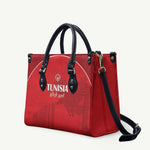 Tunisia Football Leather Bag Red Eagles of Carthage
