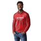 Custom Tunisia Football Long Sleeve Polo Shirt Eagles of Carthage Go Champion - Red Color - African Pride