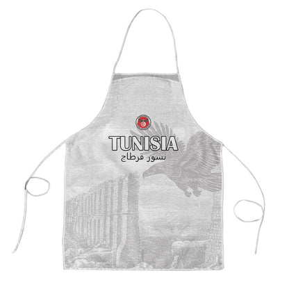 Tunisia Football Apron White Eagles of Carthage