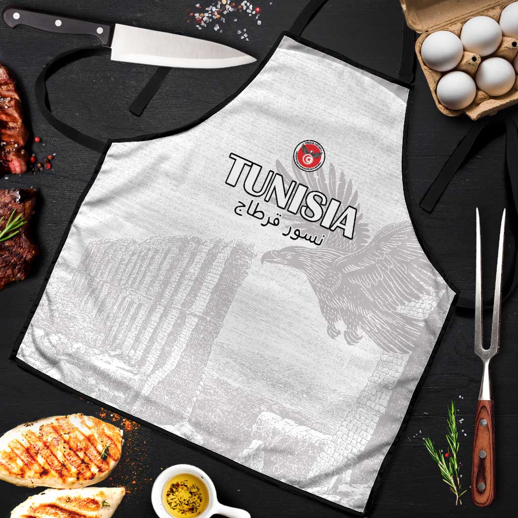 Tunisia Football Apron White Eagles of Carthage