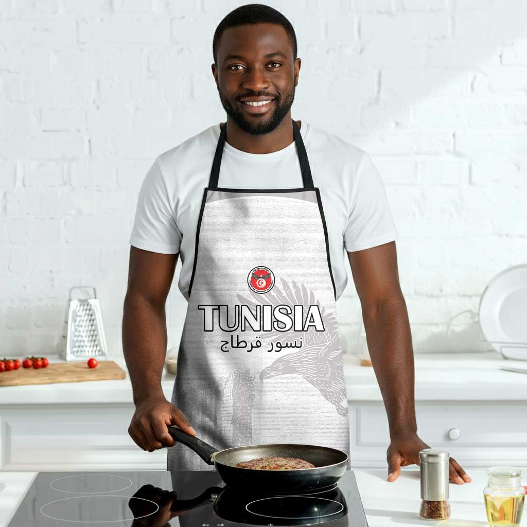 Tunisia Football Apron White Eagles of Carthage