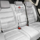 Tunisia Football Back Car Seat Cover Eagles of Carthage Go Champion - White Color - African Pride