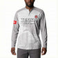 Custom Tunisia Football Button Sweatshirt White Eagles of Carthage
