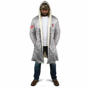Custom Tunisia Football Cloak White Eagles of Carthage