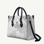Tunisia Football Leather Bag White Eagles of Carthage