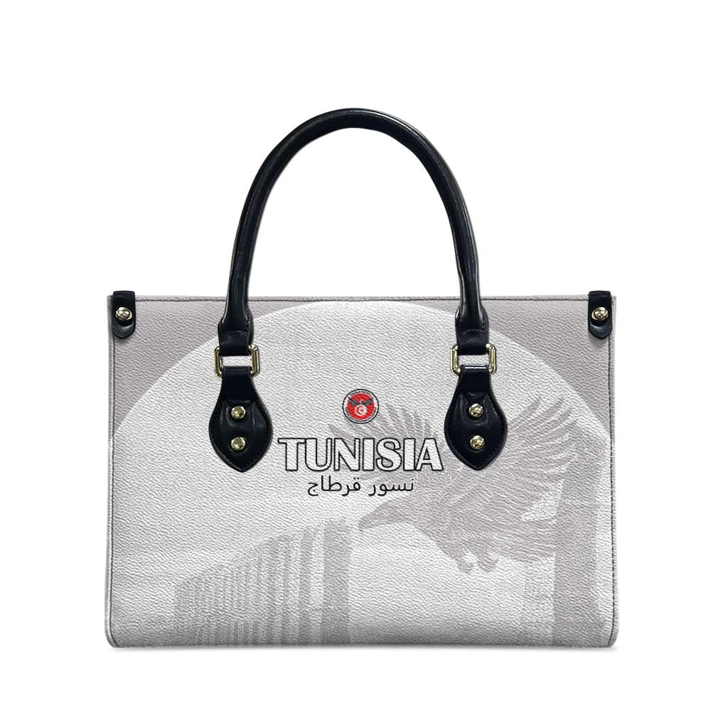 Tunisia Football Leather Bag White Eagles of Carthage