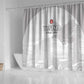 Tunisia Football Shower Curtain Eagles of Carthage Go Champion - White Color - African Pride