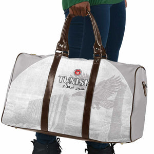Tunisia Football Travel Bag White Eagles of Carthage