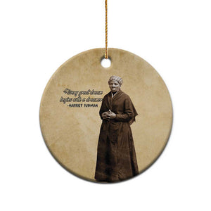 Civil Rights Leaders Blossoming Equality Ceramic Ornament Harriet Tubman - African Pride