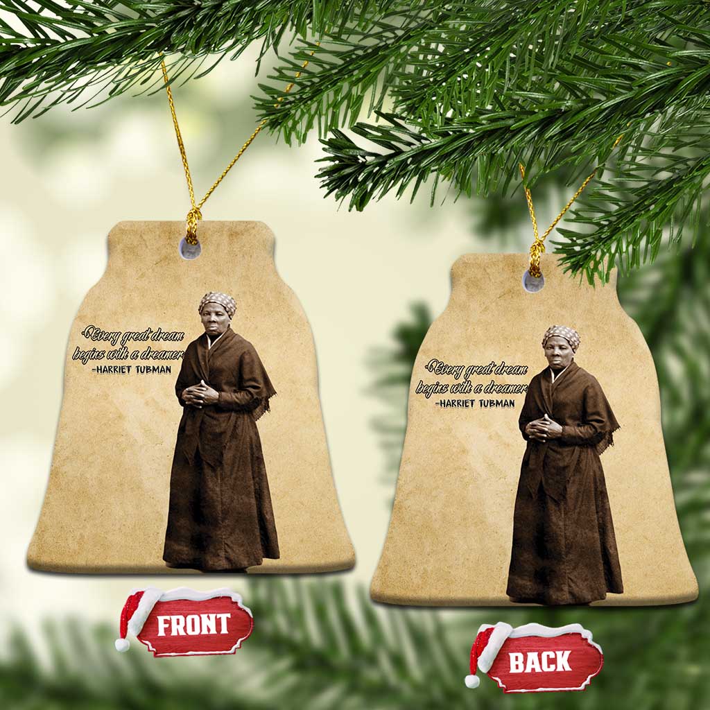 Civil Rights Leaders Blossoming Equality Ceramic Ornament Harriet Tubman - African Pride