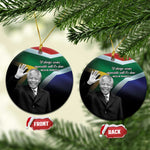 Civil Rights Leaders Unbreakable Hope Ceramic Ornament Nelson Mandela - African Pride