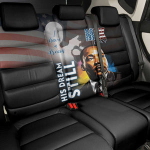 Black Americans Happy MLK Day Back Car Seat Cover I Have A Dream