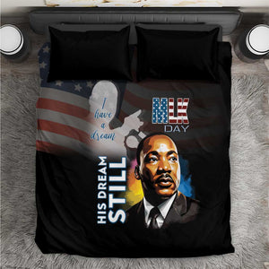 Black Americans Happy MLK Day Bedding Set I Have A Dream