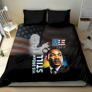 Black Americans Happy MLK Day Bedding Set I Have A Dream