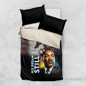 Black Americans Happy MLK Day Bedding Set I Have A Dream