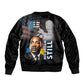 Black Americans Happy MLK Day Bomber Jacket I Have A Dream