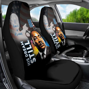 Black Americans Happy MLK Day Car Seat Cover I Have A Dream