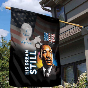 Black Americans Happy MLK Day Garden Flag I Have A Dream