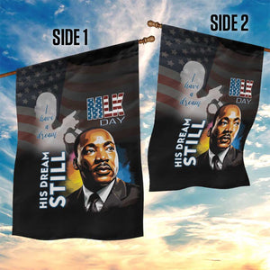 Black Americans Happy MLK Day Garden Flag I Have A Dream