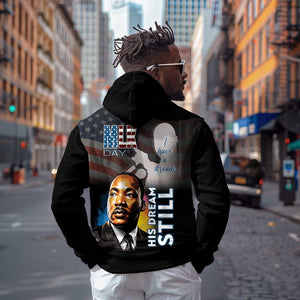 Black Americans Happy MLK Day Hoodie I Have A Dream