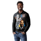 Black Americans Happy MLK Day Long Sleeve Polo Shirt I Have A Dream
