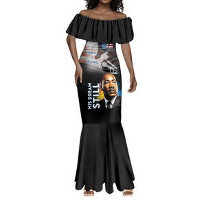 Black Americans Happy MLK Day Mermaid Dress I Have A Dream