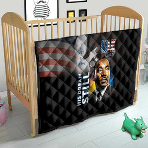 Black Americans Happy MLK Day Quilt I Have A Dream