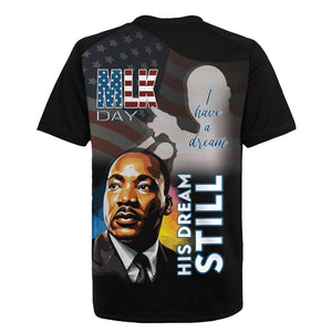 Black Americans Happy MLK Day Rugby Jersey I Have A Dream