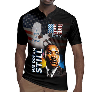 Black Americans Happy MLK Day Rugby Jersey I Have A Dream