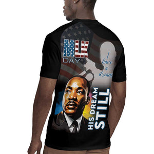 Black Americans Happy MLK Day Rugby Jersey I Have A Dream