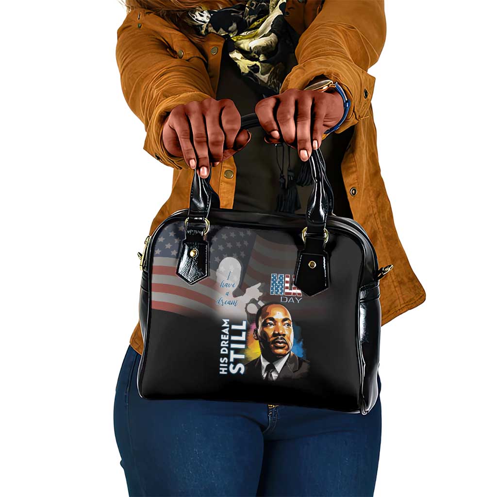 Black Americans Happy MLK Day Shoulder Handbag I Have A Dream