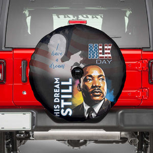 Black Americans Happy MLK Day Spare Tire Cover I Have A Dream