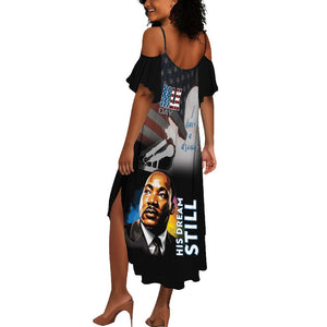 Black Americans Happy MLK Day Summer Maxi Dress I Have A Dream