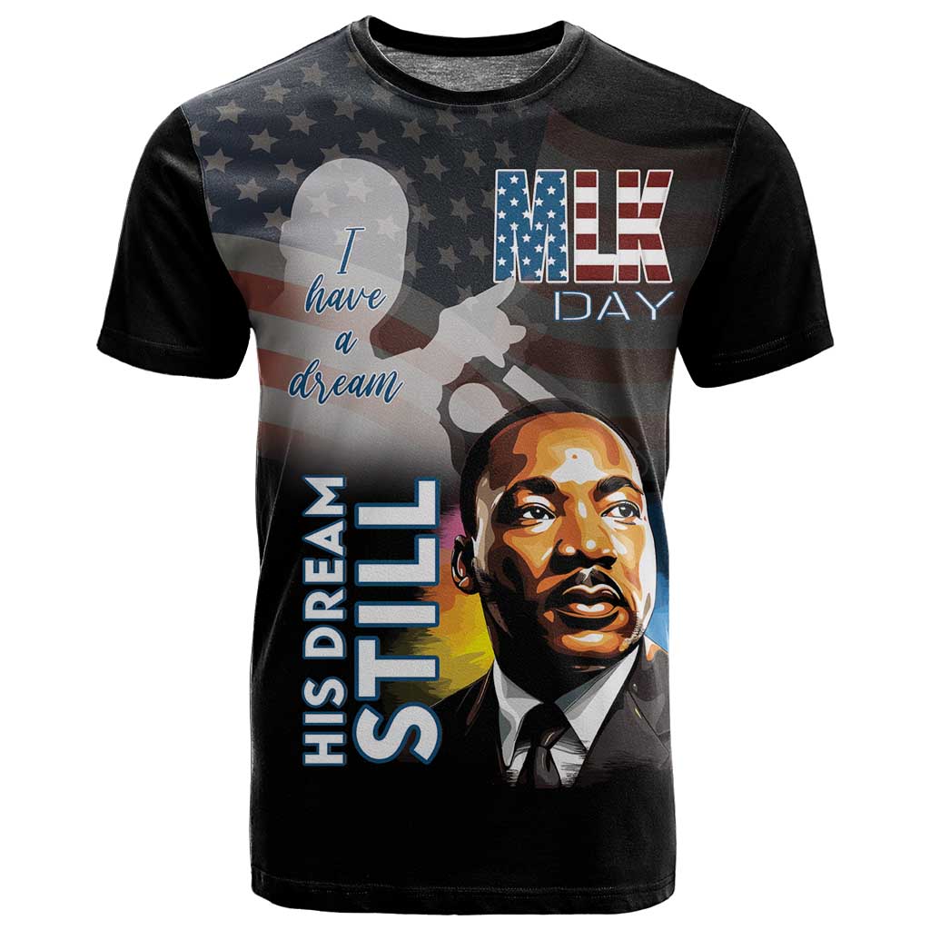 Black Americans Happy MLK Day T shirt I Have A Dream