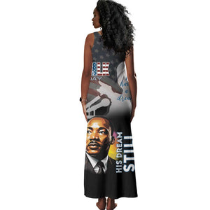 Black Americans Happy MLK Day Tank Maxi Dress I Have A Dream