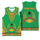 Personalised Afro Guinea Bissau Basketball Jersey Dashiki With Coat Of Arms LT15