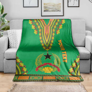 Personalised Afro Guinea Bissau Blanket Dashiki With Coat Of Arms