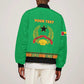 Personalised Afro Guinea Bissau Bomber Jacket Dashiki With Coat Of Arms