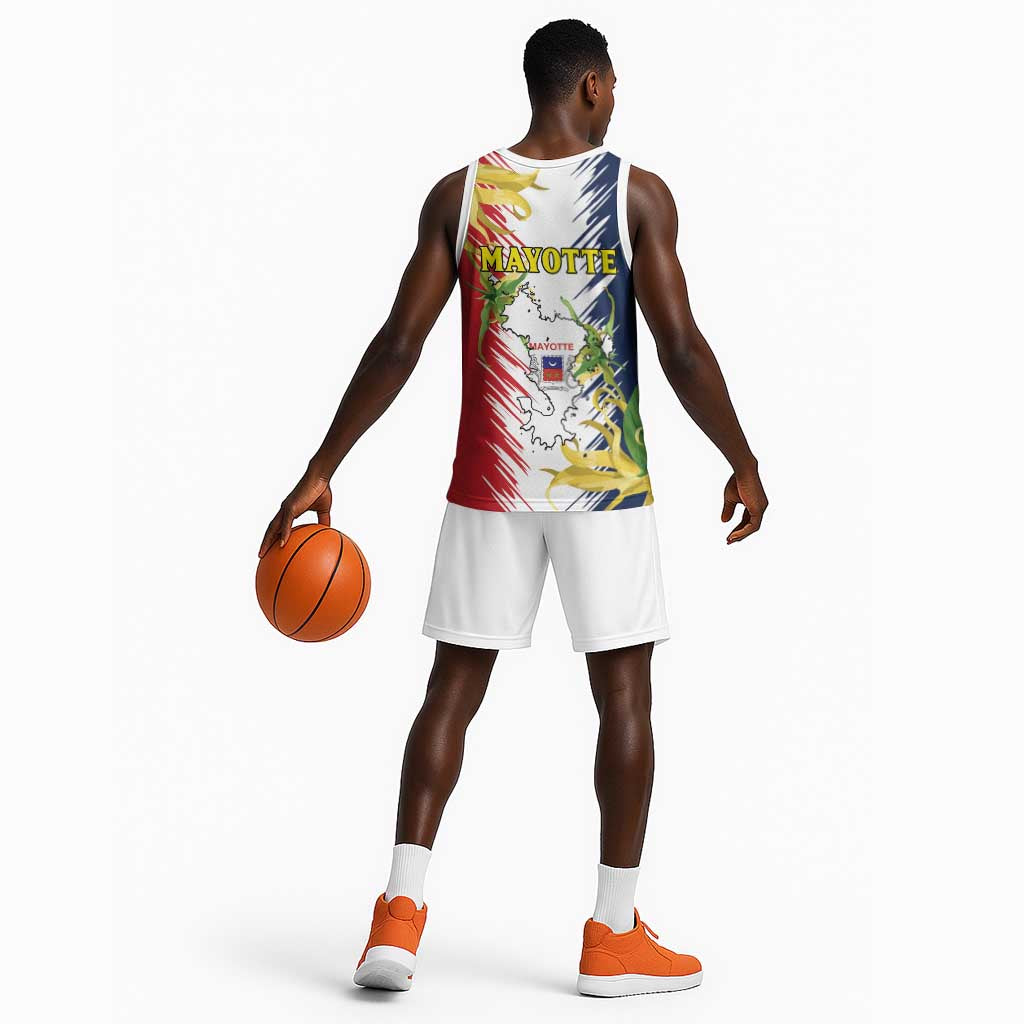 Afro Ra Hachiri 976 Basketball Jersey Coat Of Arms France Flag Style LT15